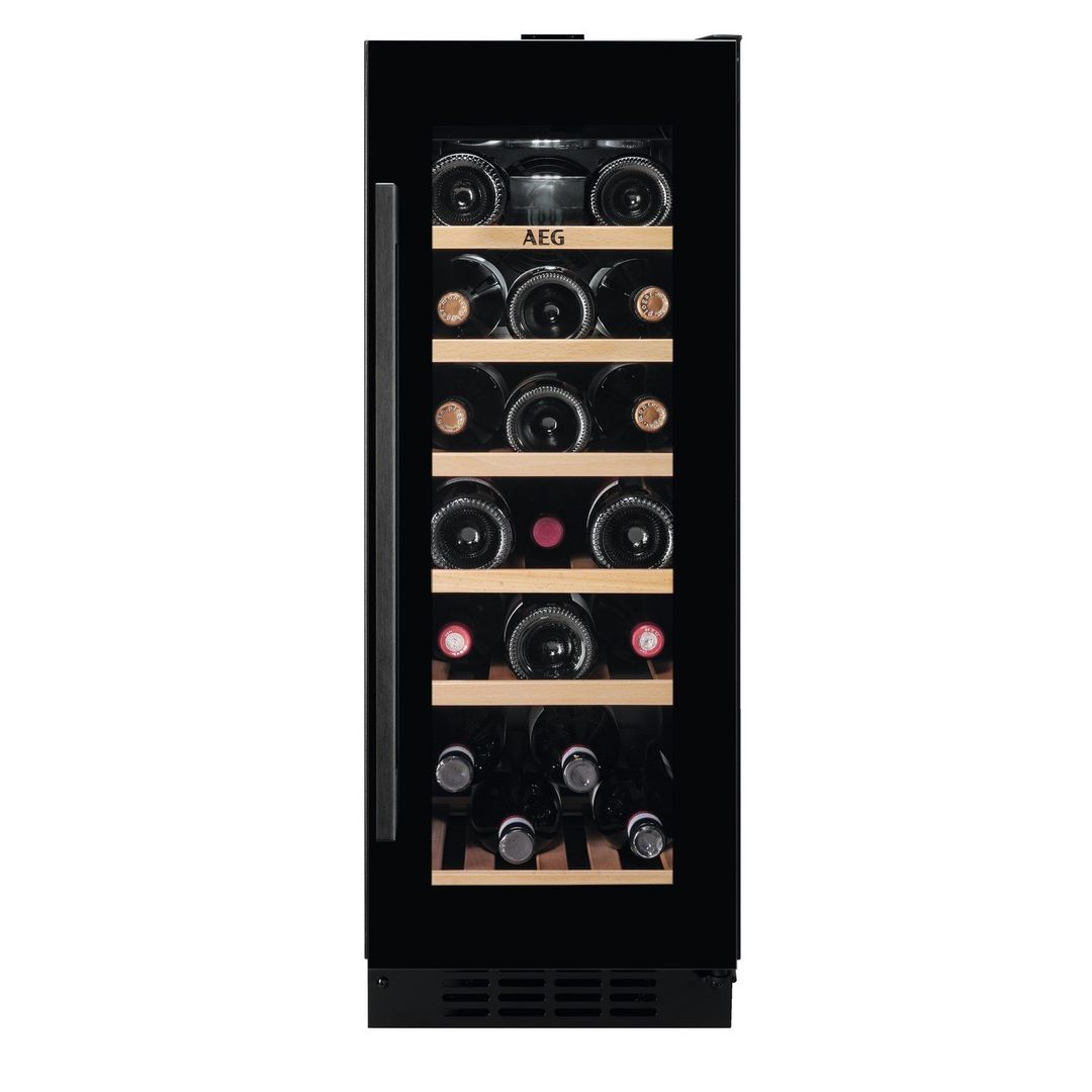 AEG 18 Bottle Capacity Single Zone Under Counter Wine Cooler - Image 1