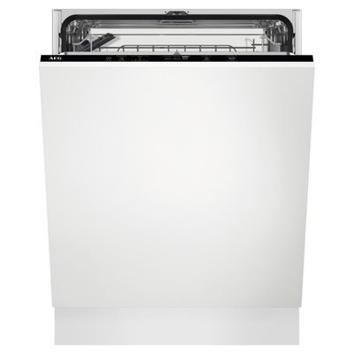 AEG FSB54607Z Full-size Fully Integrated Dishwasher, White