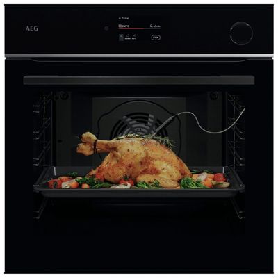 AEG TR7PB731SB Series 7000 Pyrolytic SteamCrisp Multifunction Single Oven - BLACK - Thumbnail 2