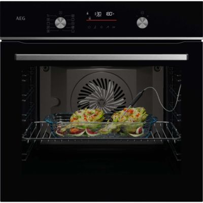 AEG GA5CB501AB Series 5000 SteamBake Multifunction Single Oven - BLACK