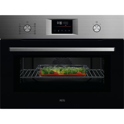 AEG 6000 CombiQuick OK6NK40M Built-in Combination Microwave - Stainless Steel, Stainless Steel