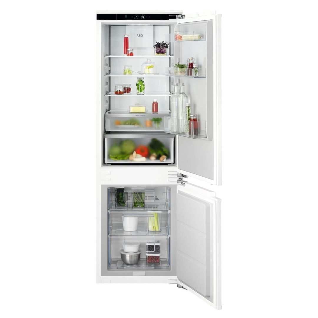 AEG 177cm Series 7000 Integrated 70/30 Frost Free Fridge Freezer OSC7C181DF - Image 1