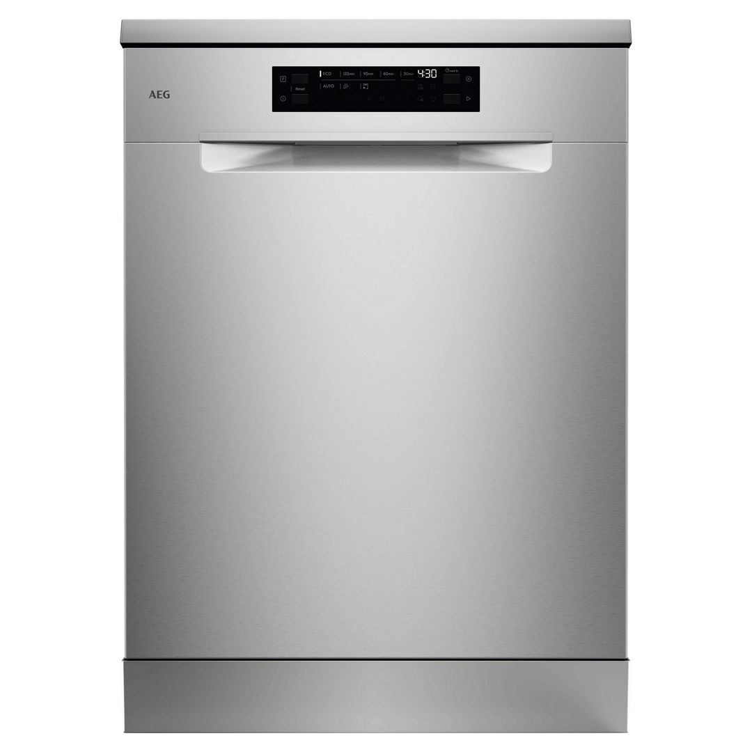 AEG 5000 AirDry Freestanding Dishwasher - Stainless Steel - Image 1