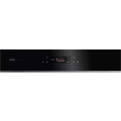AEG GK7NK62FB 60cm Series 8000 Built In Combi Microwave For Tall Housing - BLACK