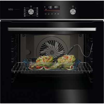 AEG GA5CB50FAB Series 5000 SteamBake Multifunction Single Oven - BLACK