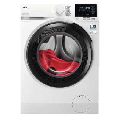 AEG LFSR71844B 8kg Series 7000 ProSteam Washing Machine 1400rpm - WHITE