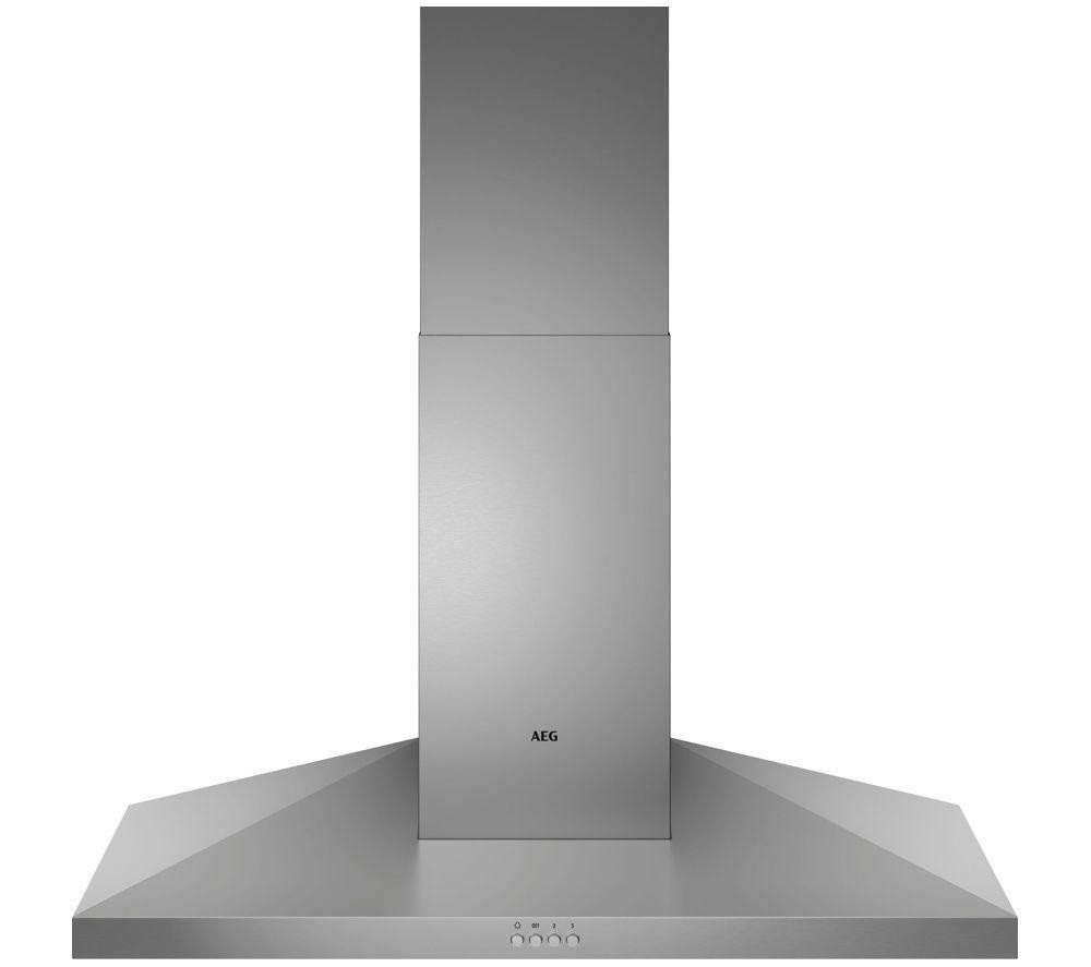 AEG DKB4951M 90 cm Chimney Cooker Hood - Stainless Steel, Stainless Steel - Image 1