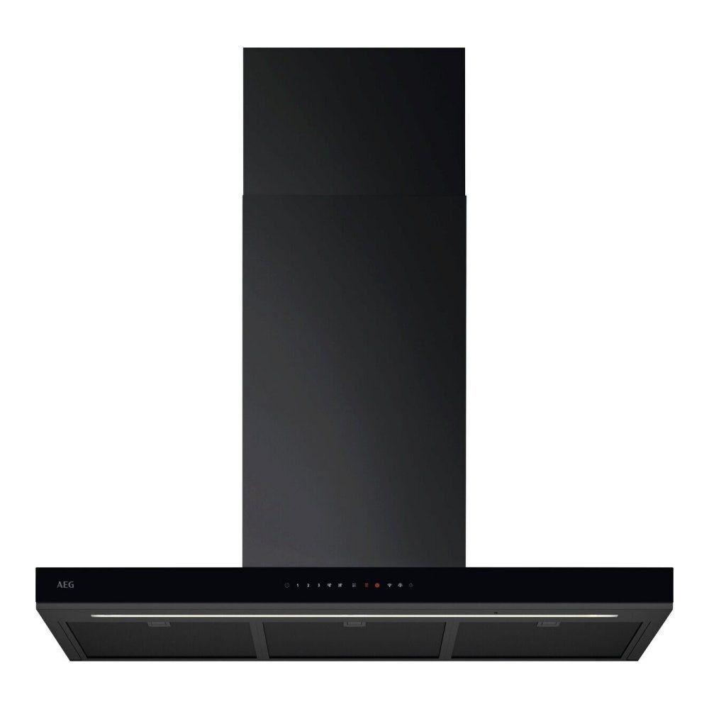 Aeg AuroraTech GB87D91CB Chimney Cooker Hood - Black, Black - Image 1