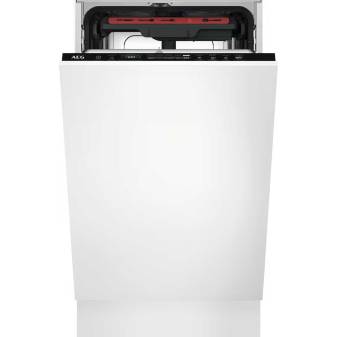 AEG 7000 GlassCare Integrated Slimline Dishwasher - 45cm C-Rated SatelliteClean - Image 1