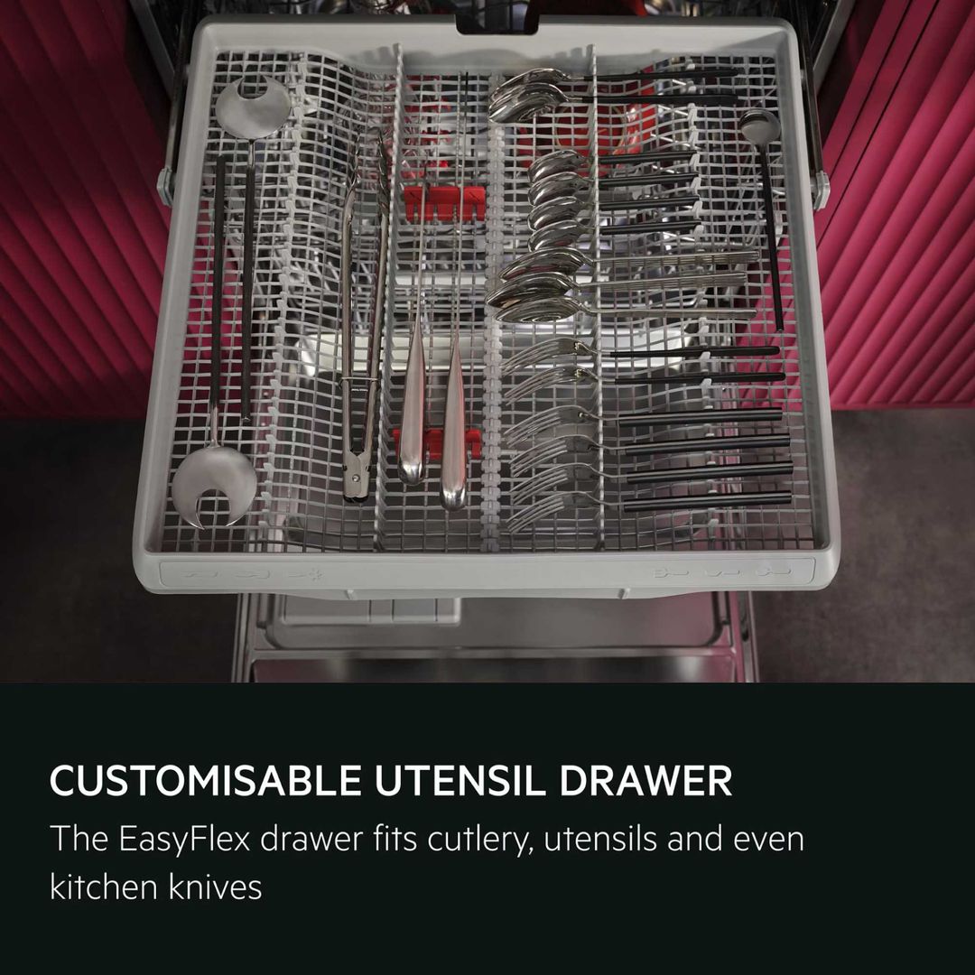 AEG GI6200B2TU Series 6000 60cm Fully Integrated Dishwasher - Image 1