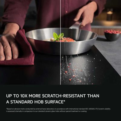 AEG Exclusiv SaphirMatt Series 6000 60cm Bevelled Edge Induction Hob SO64IB0BFZ Matte Black - Thumbnail 2