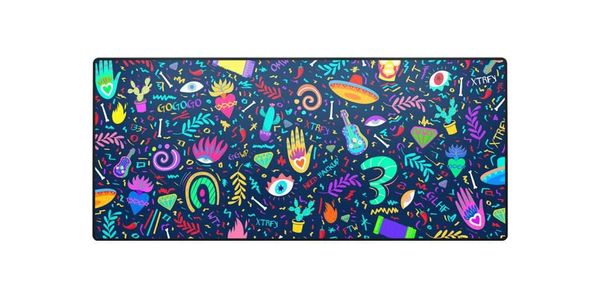 CHERRY XTRFY GP5-XL-FIESTA mouse pad Gaming mouse pad Multicolour - Thumbnail 2