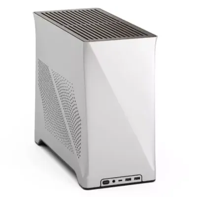 Fractal Design Era 2 Silver Compact Case with Walnut Top - Thumbnail 3