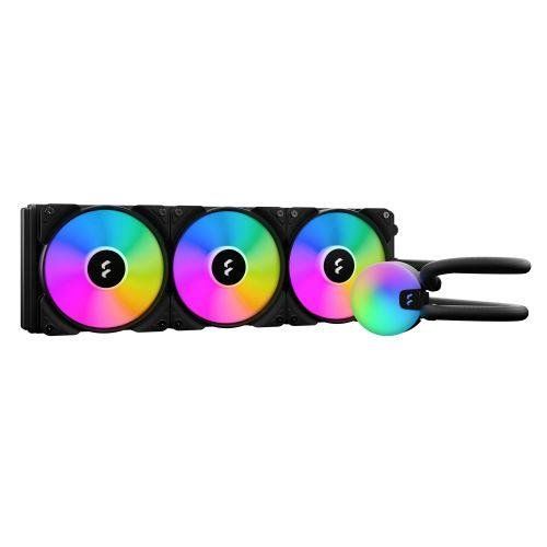Fractal Design Lumen S36 v2 RGB Processor All-in-one liquid cooler 12 cm Black 1 pc(s) - Image 1