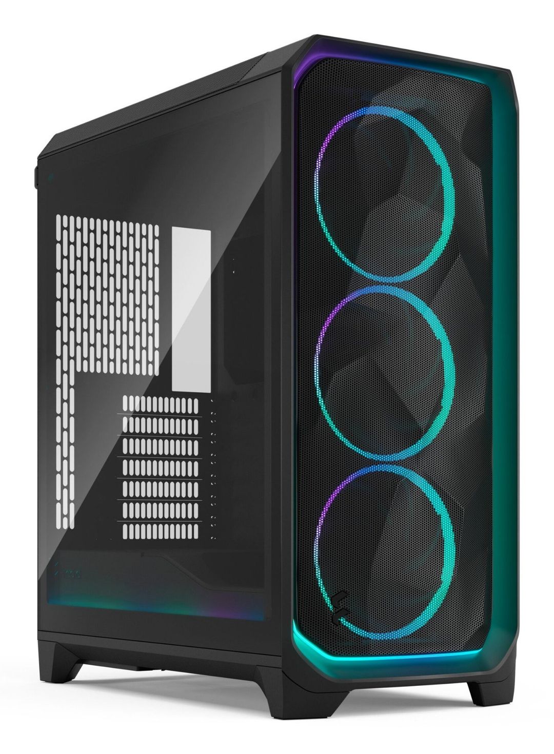 Fractal Design Meshify 3 Ambience Pro RGB Black TG Light Tint Gaming Case - Image 1