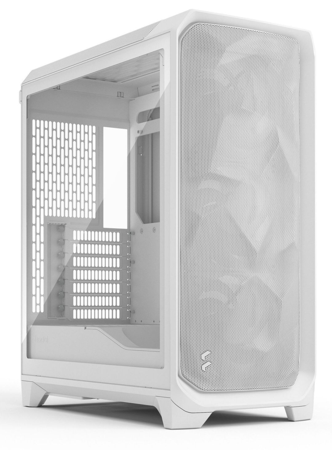 Fractal Design Meshify 3 White TG Clear Tint Gaming Case - Image 1