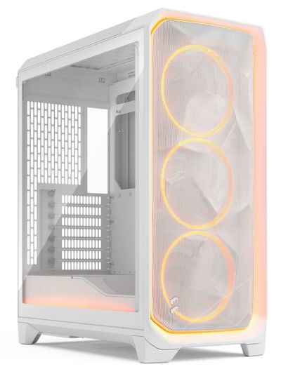 Fractal Design Meshify 3 Ambience Pro RGB White TG Clear Tint Gaming Case
