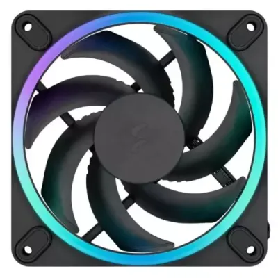 Fractal Design Momentum 12 ARGB 120mm PWM Case Fan, Black - Thumbnail 2