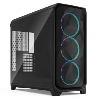 Fractal Design Meshify 3 XL Black RGB TG Light Tint Gaming Case - Thumbnail 2