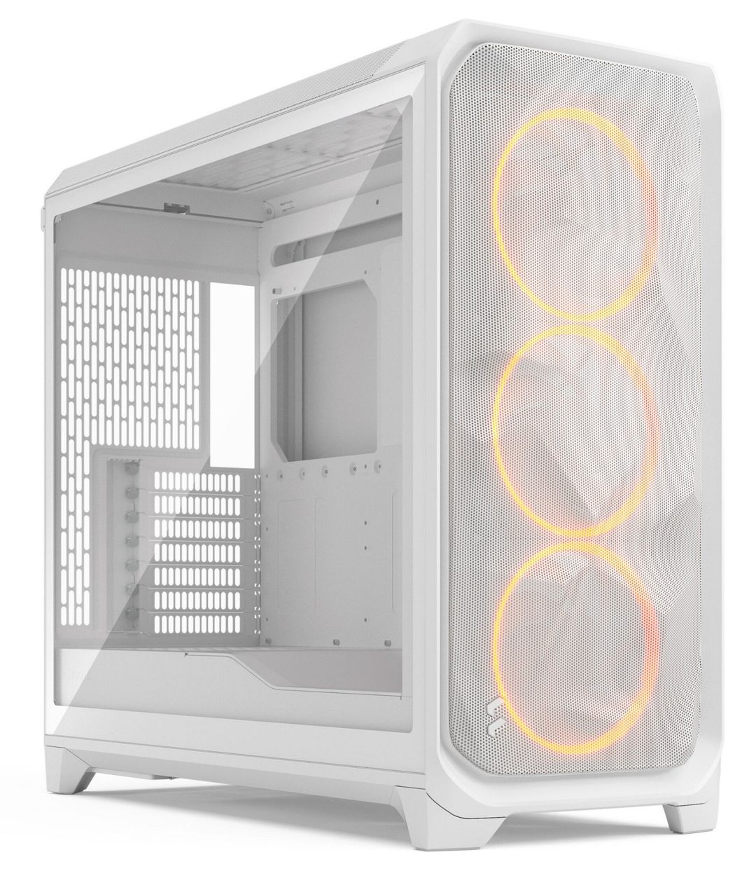 Fractal Design Meshify 3 XL White RGB TG Clear Tint Gaming Case - Image 1