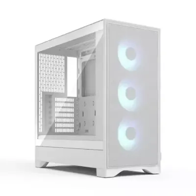 Fractal Design Pop 2 Air White TG RGB Midi Tower - Thumbnail 2