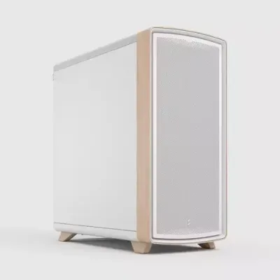 Fractal Design Summit Chalk White Solid Midi Tower - Thumbnail 2