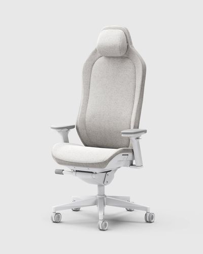 Fractal Design Refine 2 Fabric Light PC gaming chair Upholstered padded seat Grey