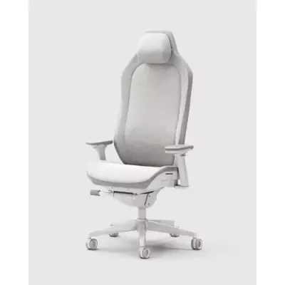 Fractal Design Refine 2 Fabric Light PC gaming chair Upholstered padded seat Grey - Thumbnail 2