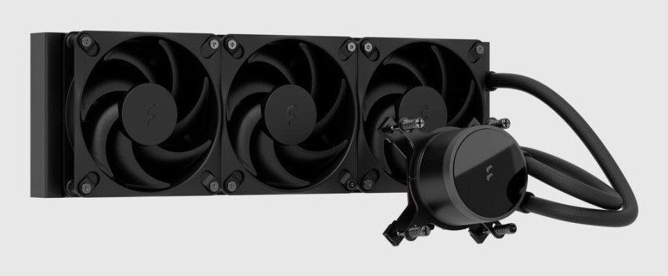Fractal Design Radius 360 Black Processor All-in-one liquid cooler 12 cm 1 pc(s) - Image 1