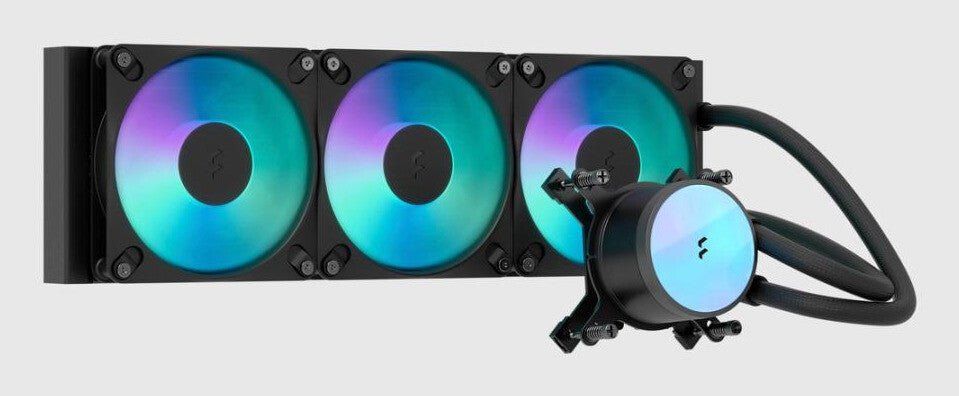 Fractal Design Radius 360 RGB Black Processor All-in-one liquid cooler 12 cm 1 pc(s) - Image 1