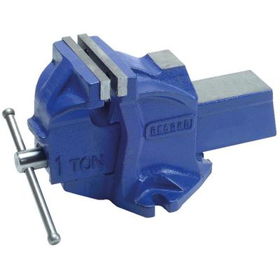 IRWIN 1Ton-E Workshop Vice 100mm (4In) - Grey
