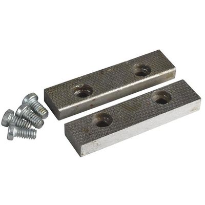 IRWIN Pt.D Replacement Pair Jaws & Screws 100mm (4In) For 3 Vice - Grey