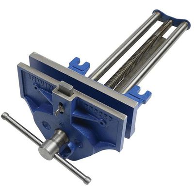 IRWIN 53Ed Woodworking Vice 270mm (10.1/2In) With Quick Release & Dog - Grey