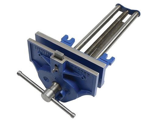 IRWIN 53Ed Woodworking Vice 270mm (10.1/2In) With Quick Release & Dog - Grey - Thumbnail 3