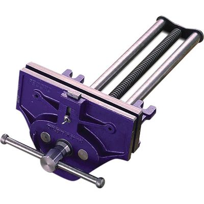IRWIN 52.1/2Ed Woodworking Vice 230mm (9In) With Quick Release & Dog - Grey - Thumbnail 5
