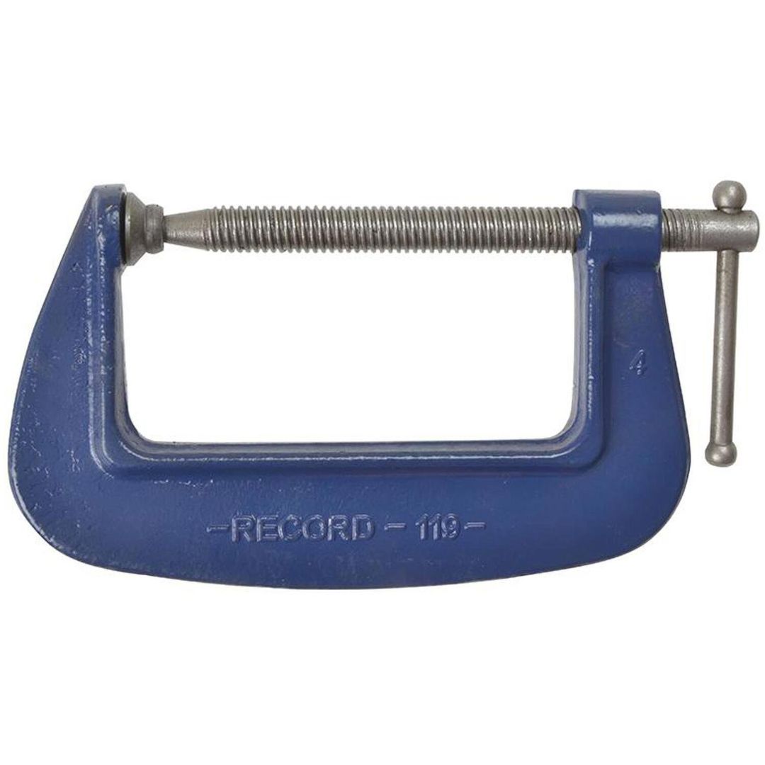 IRWIN 119 Medium-Duty Forged G Clamp 75mm (3In) - Grey - Image 1