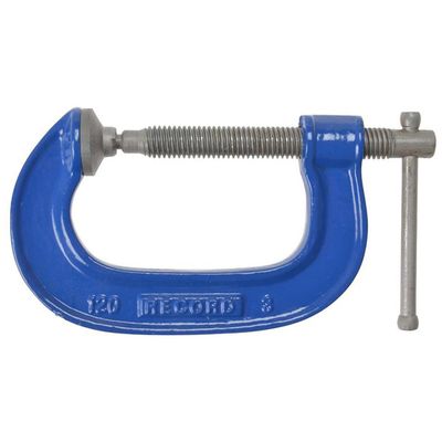 Irwin T1203 Record 120 Series General Purpose G-Clamp 3in / 75Mm IRW-T1203 - Thumbnail 2
