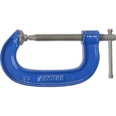 IRWIN 120 Heavy-Duty G Clamp 100mm (4In) - Grey - Thumbnail 4