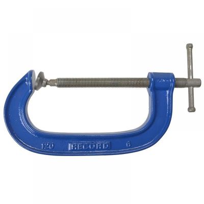IRWIN 120 Heavy-Duty G Clamp 150mm (6In) - Grey - Thumbnail 2
