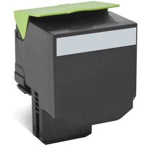 Lexmark 80C2XK0/802XK Toner-kit black extra High-Capacity return progr - Image 1