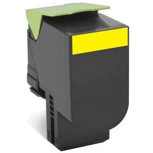 Lexmark 80C2XY0/802XY Toner-kit yellow extra High-Capacity return prog