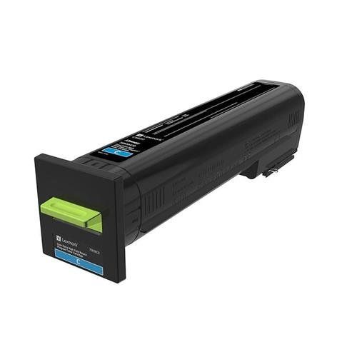 Lexmark 72K2XC0 Toner-kit cyan extra High-Capacity return program. 22K - Image 1
