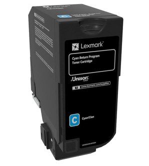 Lexmark 74C20C0 toner cartridge 1 pc(s) Original Cyan - Image 1