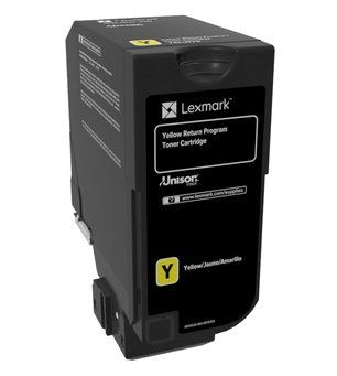 Lexmark 74C20Y0 toner cartridge 1 pc(s) Original Yellow - Image 1
