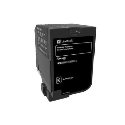 Lexmark 74C2HK0 Toner-kit black return program. 20K pages ISO/IEC 1979