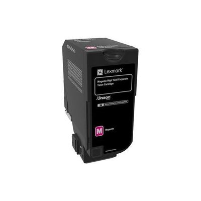 Lexmark 74C2HME Toner-kit magenta return program corporate. 12K pages