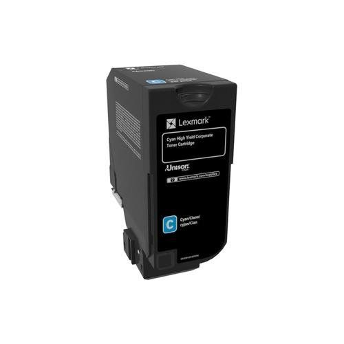 Lexmark 84C2HCE Toner-kit cyan return program Project. 16K pages ISO/I - Image 1