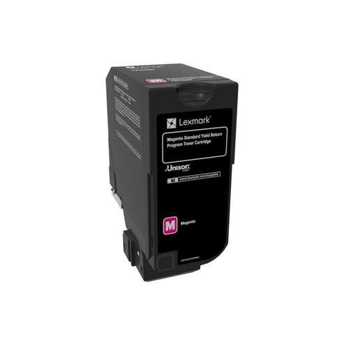 Lexmark 74C2SM0 Toner-kit magenta return program. 7K pages ISO/IEC 197 - Image 1