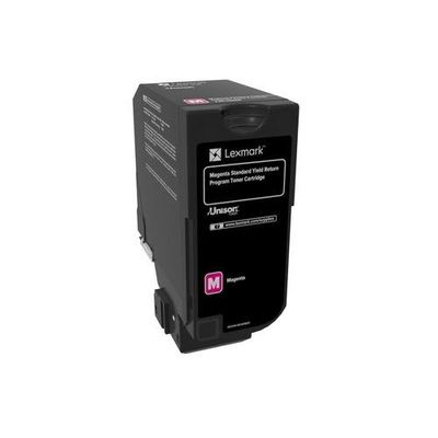 Lexmark 74C2SM0 Toner-kit magenta return program. 7K pages ISO/IEC 197