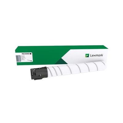 Lexmark 76C00K0 Toner-kit black. 18.5K pages ISO/IEC 19752 for Lexmark